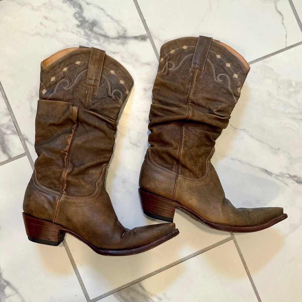 Old Gringo Slouch Vintage Boots Size 7.5